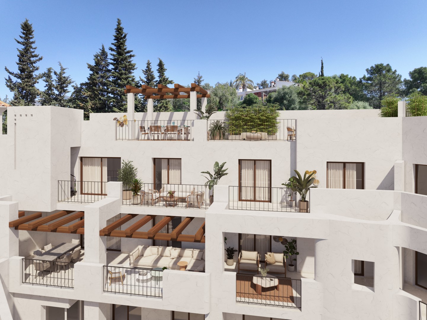 Imagen de propiedad MALAGA – Benahavís Pueblo – 28 APARTAMENTOS CON PLAZA DE GARAJE Y PISCINA COMUNITARIA desde 400.000€